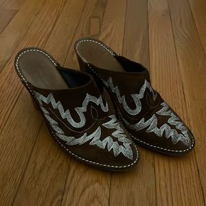 DONALD J PLINER heeled mules